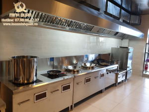 Thiết kế bếp công nghiệp cho khách sạn Hữu Nghị - Hải Dương
