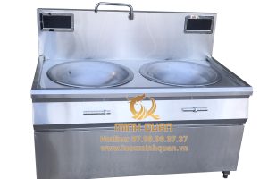 Bếp Từ Công Nghiệp Đôi Lõm Liền: Cấu Tạo, Công Suất & Tiêu Chuẩn Thi Công