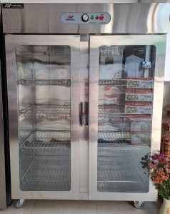 tủ sấy bát công nghiệp 1 buồng 2 cánh