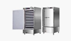 tủ cơm công nghiệp bằng gas 20kg hấp thực phẩm